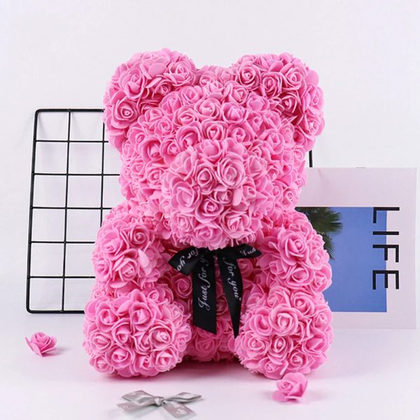 Lighted Rose Flower Teddy Bear 25cm Gift Box Edition Lighted Rose Flower Teddy Bear 25cm Gift Box Edition