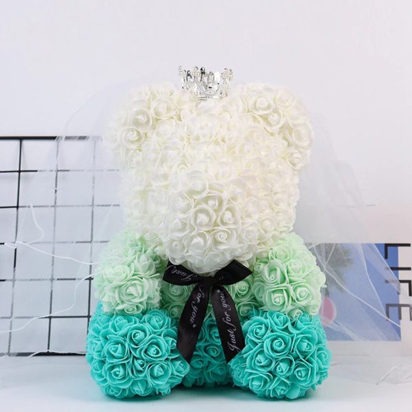 Lighted Rose Flower Teddy Bear 25cm Gift Box Edition Lighted Rose Flower Teddy Bear 25cm Gift Box Edition