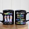 Like A Regular Mom But Way More Sassy, Personalized Mug, Gift For Mom, Mother's Day Gift, Unicorn Mom And Daughters Like A Regular Mom But Way More Sassy, Personalized Mug, Gift For Mom, Mother's Day Gift, Unicorn Mom And Daughters
