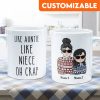 Like Auntie Like Niece Oh Crap - Personalized Mug - Christmas & Birthday Gift For Auntie, Niece Like Auntie Like Niece Oh Crap - Personalized Mug - Christmas & Birthday Gift For Auntie, Niece