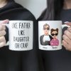 Like Dad Like Daughter - Personalized Mug Like Dad Like Daughter - Personalized Mug