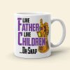 Like Father Like Children... Oh Snap, Personalized Dad Mug 08hudt100623 Like Father Like Children... Oh Snap, Personalized Dad Mug 08hudt100623