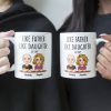 Like Father Like Daughter New Version - Personalized Mug Like Father Like Daughter New Version - Personalized Mug