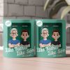 Like Father Like Son Oh Crap Toy Box - Personalized Mug Like Father Like Son Oh Crap Toy Box - Personalized Mug