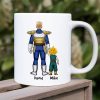 Like Father Like Son Personalized Mug 06NAHN310523HH Like Father Like Son Personalized Mug 06NAHN310523HH