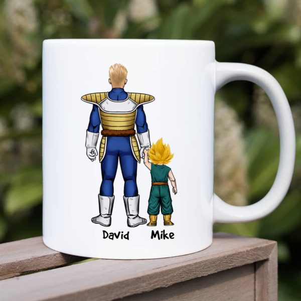 Like Father Like Son Personalized Mug 06NAHN310523HH Like Father Like Son Personalized Mug 06NAHN310523HH