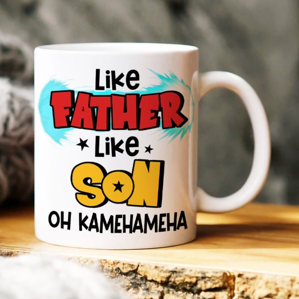 Like Father Like Son Personalized Mug 06NAHN310523HH Like Father Like Son Personalized Mug 06NAHN310523HH