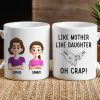 Like Mother Like Children Customizable Cartoon Cup with Hand Gesture Design Best Mother's Day Gift Like Mother Like Children Customizable Cartoon Cup with Hand Gesture Design Best Mother's Day Gift