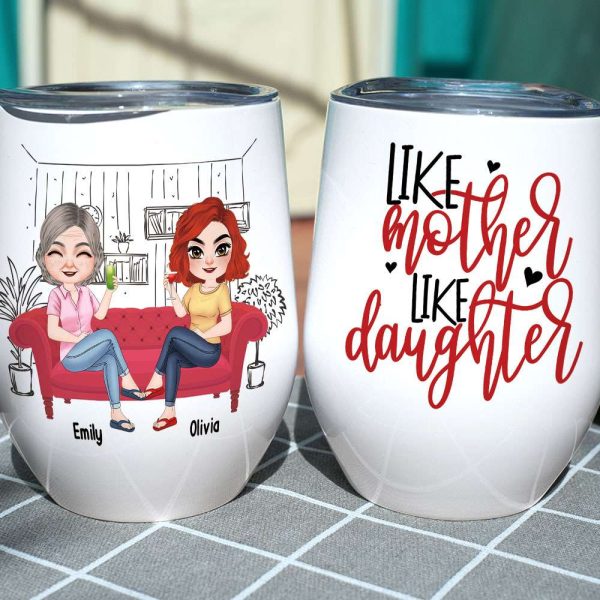 Like Mother Like Daughter Personalized Mug, Mother's Day Gift Like Mother Like Daughter Personalized Mug, Mother's Day Gift