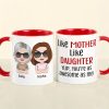 Like Mother Like Daughter, Personalized Mug, Wine Tumbler, Accent Mug Like Mother Like Daughter, Personalized Mug, Wine Tumbler, Accent Mug