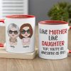 Like Mother Like Daughter, Personalized Mug, Wine Tumbler, Accent Mug Like Mother Like Daughter, Personalized Mug, Wine Tumbler, Accent Mug