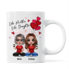 Like Mother, Like Daughters - Custom Ceramic Mug, Perfect Gift for Moms and Daughters - Personalized Mug Celebrating the Unbreakable Bond! Like Mother, Like Daughters - Custom Ceramic Mug, Perfect Gift for Moms and Daughters - Personalized Mug Celebrating the Unbreakable Bond!