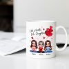 Like Mother, Like Daughters - Custom Ceramic Mug, Perfect Gift for Moms and Daughters - Personalized Mug Celebrating the Unbreakable Bond! Like Mother, Like Daughters - Custom Ceramic Mug, Perfect Gift for Moms and Daughters - Personalized Mug Celebrating the Unbreakable Bond!