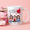 Like Mother, Like Daughters - Custom Ceramic Mug, Perfect Gift for Moms and Daughters - Personalized Mug Celebrating the Unbreakable Bond! Like Mother, Like Daughters - Custom Ceramic Mug, Perfect Gift for Moms and Daughters - Personalized Mug Celebrating the Unbreakable Bond!