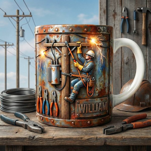 Lineman Coffee Mug - Personalized Gifts For Lineman Lovers 03tgta151225 Lineman Coffee Mug - Personalized Gifts For Lineman Lovers 03tgta151225