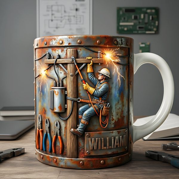 Lineman Coffee Mug - Personalized Gifts For Lineman Lovers 03tgta151225 Lineman Coffee Mug - Personalized Gifts For Lineman Lovers 03tgta151225