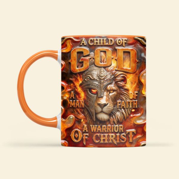 Lion Of Judah Warriors In Fire Accent Mug, Personalized Gifts For Christians 01qhti200126 Lion Of Judah Warriors In Fire Accent Mug, Personalized Gifts For Christians 01qhti200126