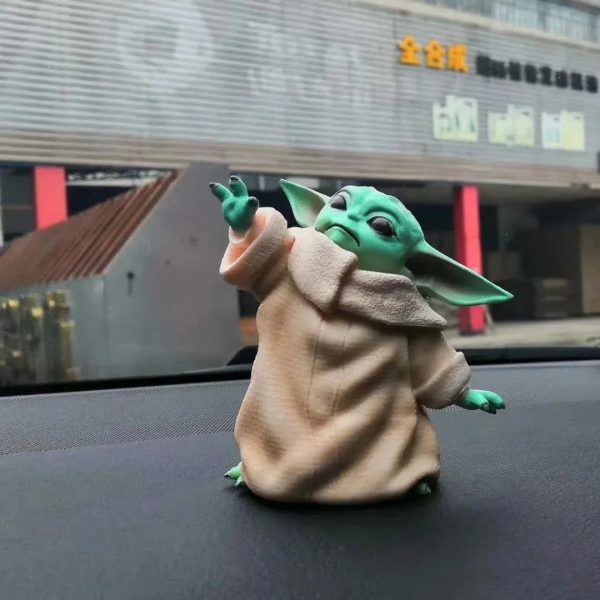 Little Baby YODA Statue Figure Toys Little Baby YODA Statue Figure Toys