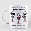 Little Cute Kids Happy Father's Day Personalized Mug Little Cute Kids Happy Father's Day Personalized Mug