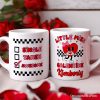 Little Miss Galentine Personalized Mug, Single Women Pink Valentine's Day Gift With Custom Name Little Miss Galentine Personalized Mug, Single Women Pink Valentine's Day Gift With Custom Name