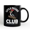 Little Pecker Club Personalized Mug, Funny Sarcastic Woodpecker Gift with Custom Name Little Pecker Club Personalized Mug, Funny Sarcastic Woodpecker Gift with Custom Name