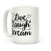 Live Laugh Scream Coffee Mug Live Laugh Scream Coffee Mug