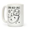 Llama Need Space Parody Coffee Mug Llama Need Space Parody Coffee Mug