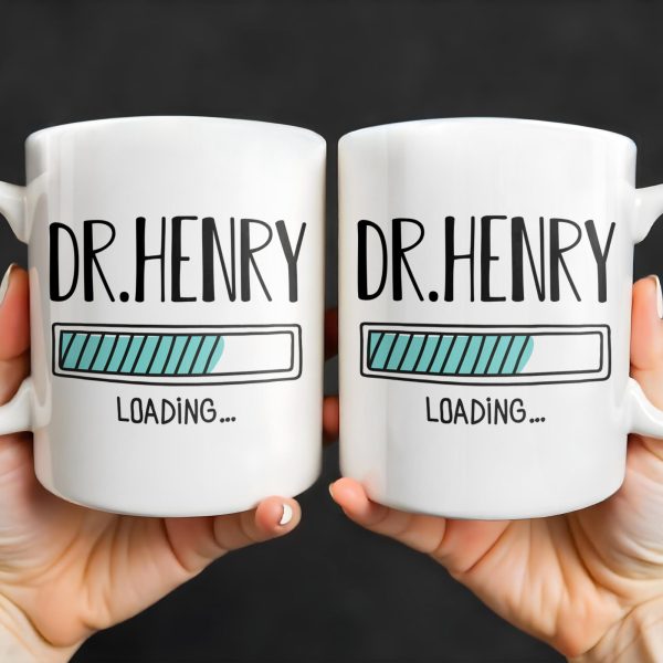 Loading, Progress Bar Design - Personalized Custom Coffee Mug - DOC027_MG Loading, Progress Bar Design - Personalized Custom Coffee Mug - DOC027_MG