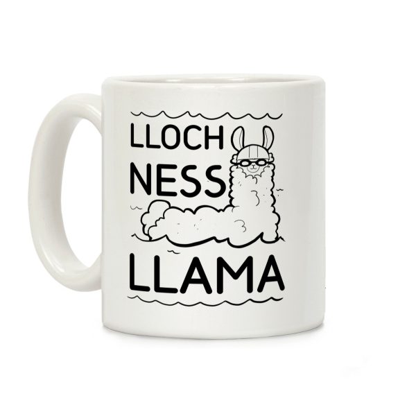 Loch Ness Llama Coffee Mug Loch Ness Llama Coffee Mug