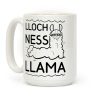 Loch Ness Llama Coffee Mug Loch Ness Llama Coffee Mug
