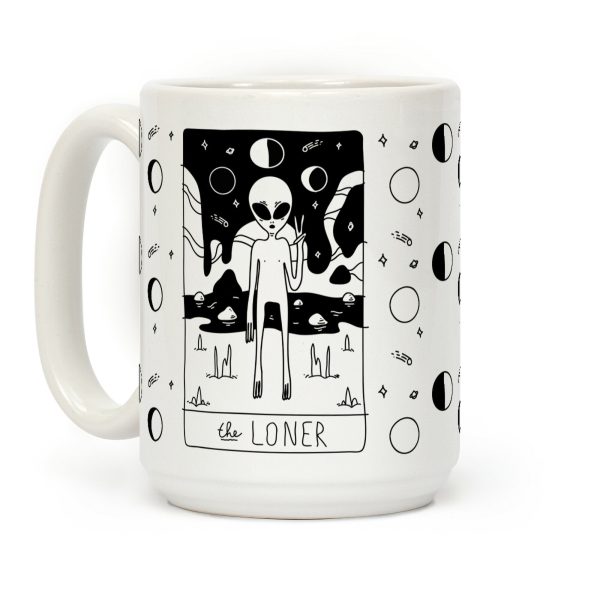 Loner Tarot Card Coffee Mug Loner Tarot Card Coffee Mug