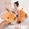 Long Capybara Plush Pillow Soft Stuffed Cushion Long Capybara Plush Pillow Soft Stuffed Cushion
