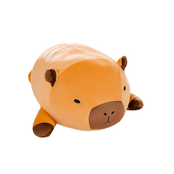 Long Capybara Plush Pillow Soft Stuffed Cushion Long Capybara Plush Pillow Soft Stuffed Cushion