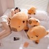 Long Capybara Plush Pillow Soft Stuffed Cushion Long Capybara Plush Pillow Soft Stuffed Cushion