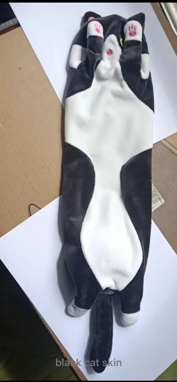 Long Cat Plush Toy Soft Pillow for Kids Girls Sleep