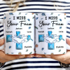 Long Distance Besties Never Too Far To Have Coffee Together - Personalized 3D Inflated Effect Printed Mug, Personalized White Edge-to-Edge Mug Long Distance Besties Never Too Far To Have Coffee Together - Personalized 3D Inflated Effect Printed Mug, Personalized White Edge-to-Edge Mug