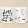 Long Distance Cherishing Moments With My Besties This Holiday - Bestie Personalized Custom Mug - Christmas Gift For Best Friends, BFF, Sisters Long Distance Cherishing Moments With My Besties This Holiday - Bestie Personalized Custom Mug - Christmas Gift For Best Friends, BFF, Sisters