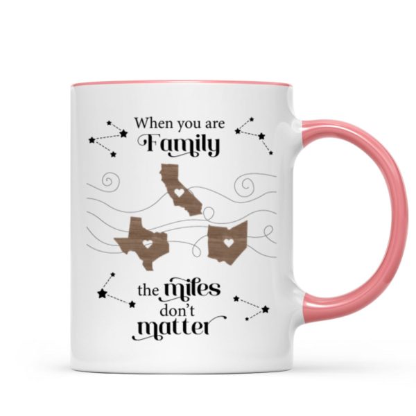 Long Distance Family Friends Siblings Sisters Besties Personalized Mug, Togetherness Christmas Gift, Birthday Gift, Gift For Loved Ones Far Away Long Distance Family Friends Siblings Sisters Besties Personalized Mug, Togetherness Christmas Gift, Birthday Gift, Gift For Loved Ones Far Away