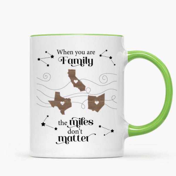 Long Distance Family Friends Siblings Sisters Besties Personalized Mug, Togetherness Christmas Gift, Birthday Gift, Gift For Loved Ones Far Away Long Distance Family Friends Siblings Sisters Besties Personalized Mug, Togetherness Christmas Gift, Birthday Gift, Gift For Loved Ones Far Away