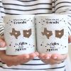 Long Distance Family Friends Siblings Sisters Besties Personalized Mug, Togetherness Christmas Gift, Birthday Gift, Gift For Loved Ones Far Away Long Distance Family Friends Siblings Sisters Besties Personalized Mug, Togetherness Christmas Gift, Birthday Gift, Gift For Loved Ones Far Away