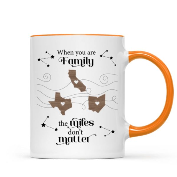 Long Distance Family Friends Siblings Sisters Besties Personalized Mug, Togetherness Christmas Gift, Birthday Gift, Gift For Loved Ones Far Away Long Distance Family Friends Siblings Sisters Besties Personalized Mug, Togetherness Christmas Gift, Birthday Gift, Gift For Loved Ones Far Away