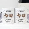 Long Distance Family Friends Siblings Sisters Besties Personalized Mug, Togetherness Christmas Gift, Birthday Gift, Gift For Loved Ones Far Away Long Distance Family Friends Siblings Sisters Besties Personalized Mug, Togetherness Christmas Gift, Birthday Gift, Gift For Loved Ones Far Away