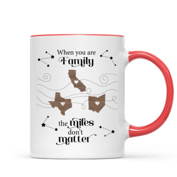 Long Distance Family Friends Siblings Sisters Besties Personalized Mug, Togetherness Christmas Gift, Birthday Gift, Gift For Loved Ones Far Away Long Distance Family Friends Siblings Sisters Besties Personalized Mug, Togetherness Christmas Gift, Birthday Gift, Gift For Loved Ones Far Away