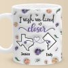 Long Distance I Found A Sister By Heart - Bestie Personalized Custom 3D Inflated Effect Printed Mug - Gift For Best Friends, BFF, Sisters Long Distance I Found A Sister By Heart - Bestie Personalized Custom 3D Inflated Effect Printed Mug - Gift For Best Friends, BFF, Sisters