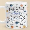 Long Distance I Found A Sister By Heart - Bestie Personalized Custom 3D Inflated Effect Printed Mug - Gift For Best Friends, BFF, Sisters Long Distance I Found A Sister By Heart - Bestie Personalized Custom 3D Inflated Effect Printed Mug - Gift For Best Friends, BFF, Sisters