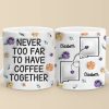 Long Distance Miss You More Than Words Can Say - Bestie Personalized Custom 3D Inflated Effect Printed Mug - Christmas Gift For Best Friends, BFF, Sisters Long Distance Miss You More Than Words Can Say - Bestie Personalized Custom 3D Inflated Effect Printed Mug - Christmas Gift For Best Friends, BFF, Sisters