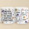 Long Distance Miss You More Than Words Can Say - Bestie Personalized Custom 3D Inflated Effect Printed Mug - Christmas Gift For Best Friends, BFF, Sisters Long Distance Miss You More Than Words Can Say - Bestie Personalized Custom 3D Inflated Effect Printed Mug - Christmas Gift For Best Friends, BFF, Sisters