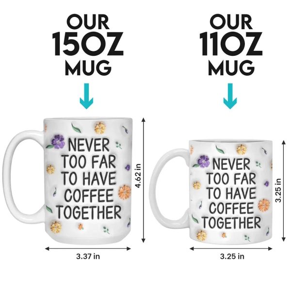 Long Distance Miss You More Than Words Can Say - Bestie Personalized Custom 3D Inflated Effect Printed Mug - Christmas Gift For Best Friends, BFF, Sisters Long Distance Miss You More Than Words Can Say - Bestie Personalized Custom 3D Inflated Effect Printed Mug - Christmas Gift For Best Friends, BFF, Sisters