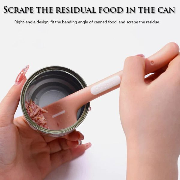 Long-Handled Canned Pet Food Spoons Feeding Accessories Long-Handled Canned Pet Food Spoons Feeding Accessories