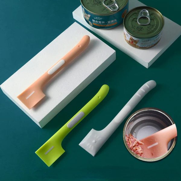 Long-Handled Canned Pet Food Spoons Feeding Accessories Long-Handled Canned Pet Food Spoons Feeding Accessories